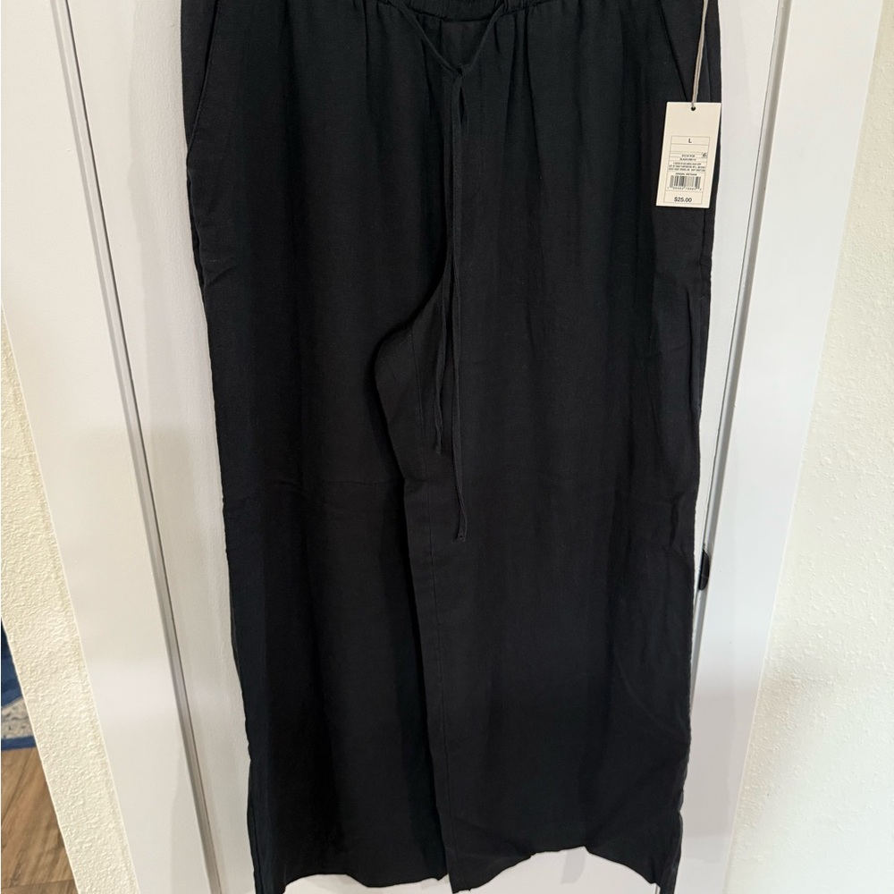 a new day women’s linen rayon drawstring pants